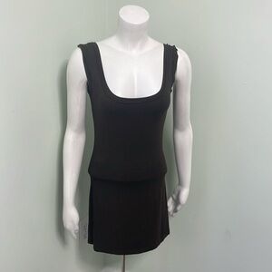 Angelrox wifey tank mini dress brown size cloud S